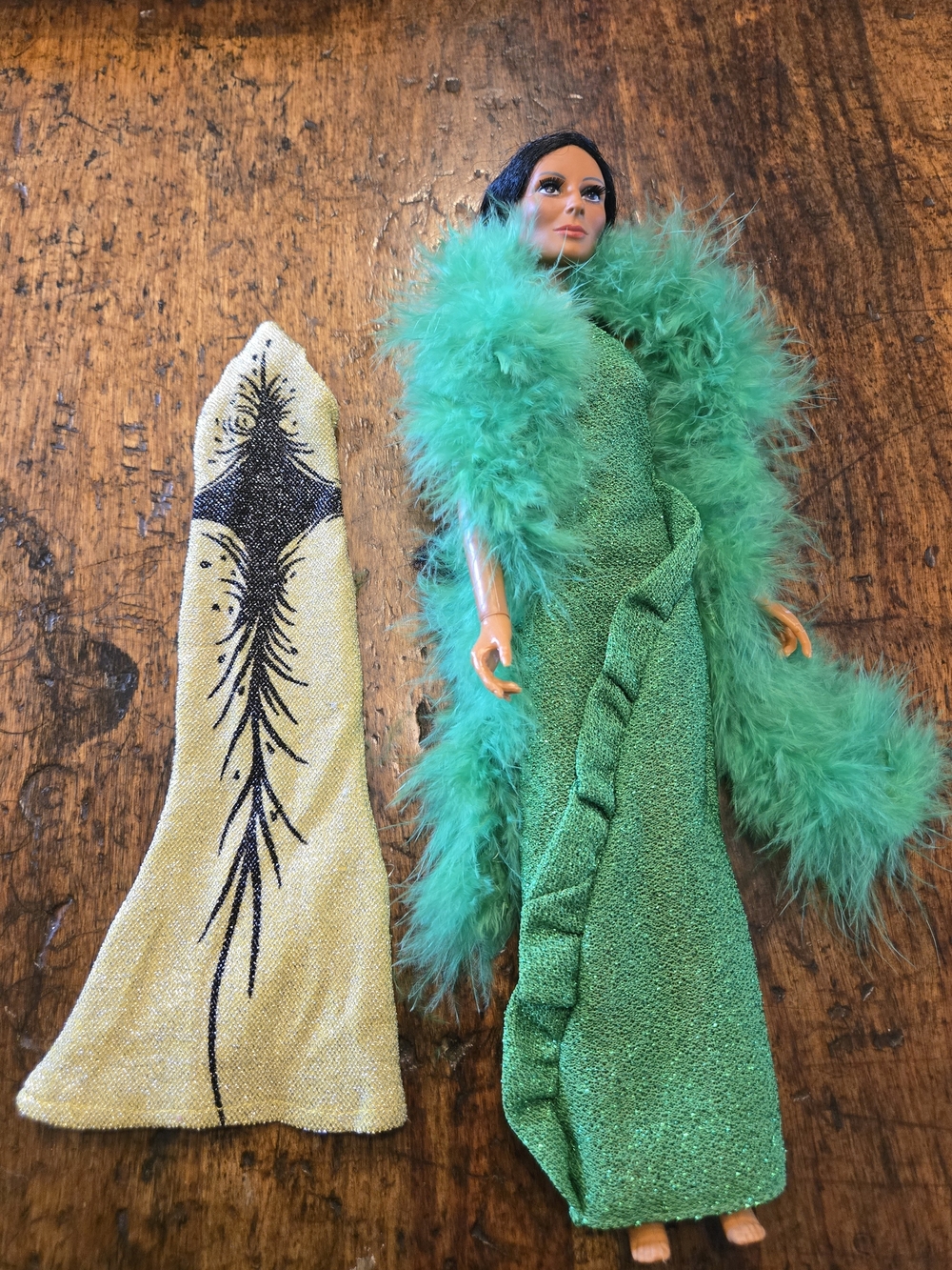 Vintage 1976 Mego Cher Doll Lot - Intact Fingers & Lashes - Rare 1977 JC Penney